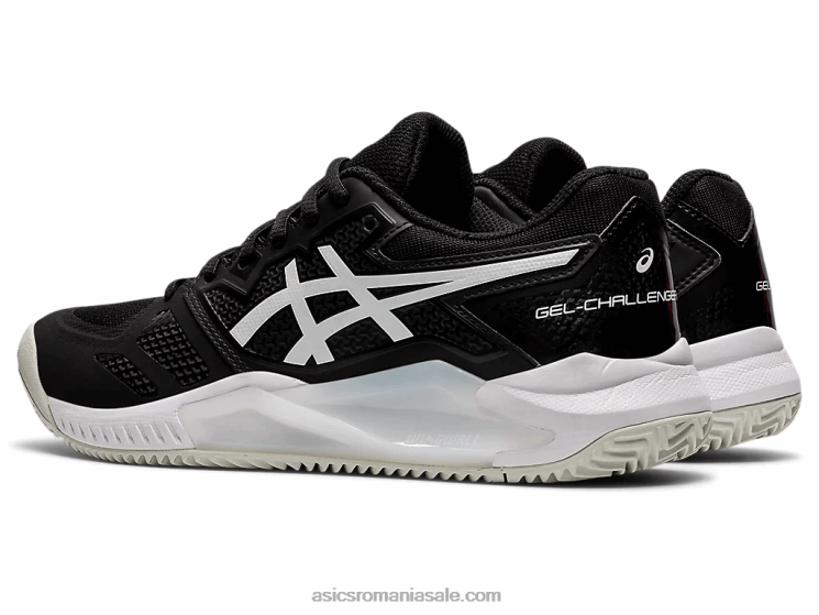 Asics alb negru gel-challenger 13 argilă ZF4643656
