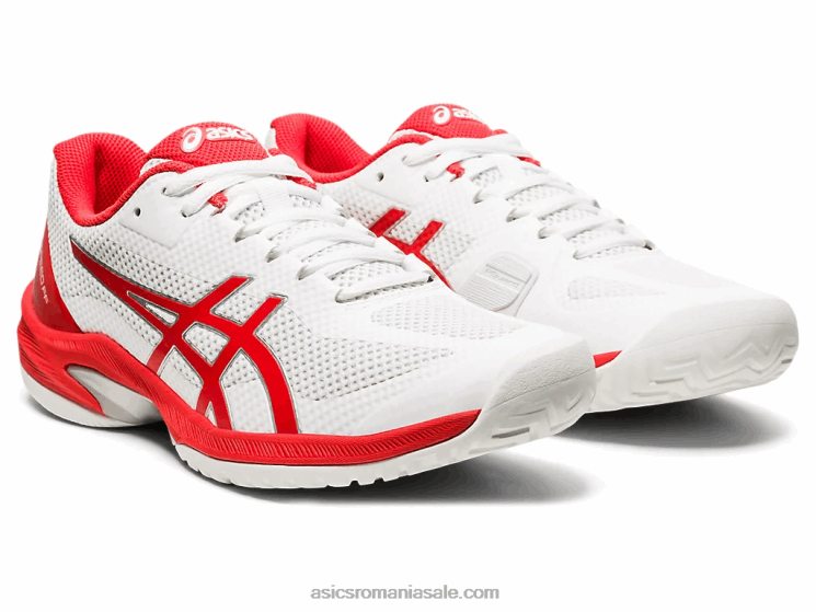 Asics alb/roșu aprins viteza tribunalului ff ZF4644102