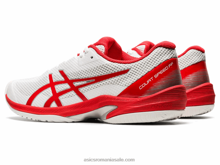 Asics alb/roșu aprins viteza tribunalului ff ZF4644102