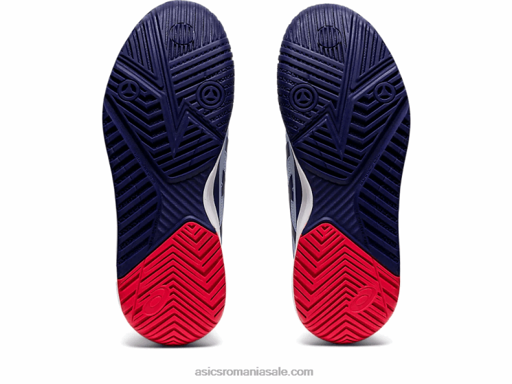 Asics cer moale/albastru scufundat gel-rezoluție 8 lățime ZF4643107