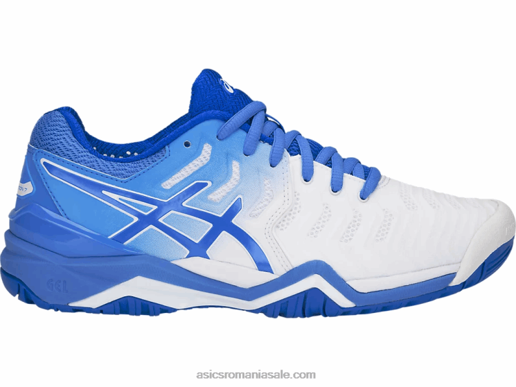 Asics coasta alb/albastru rezoluție gel 7 ZF4644214