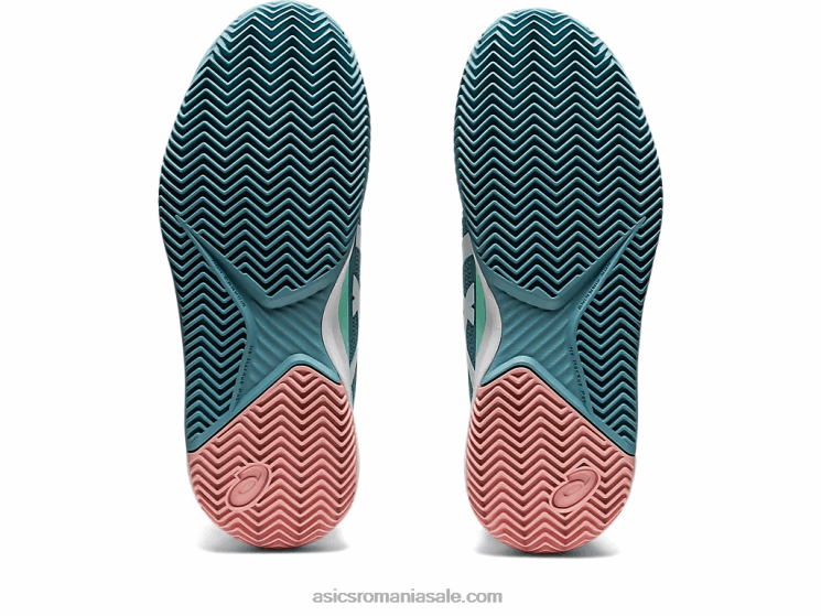 Asics fum albastru/alb gel-rezoluție 8 argilă ZF4643087