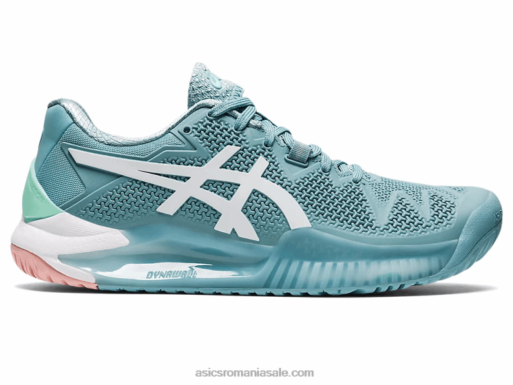 Asics fum albastru/alb rezoluție gel 8 ZF4642957