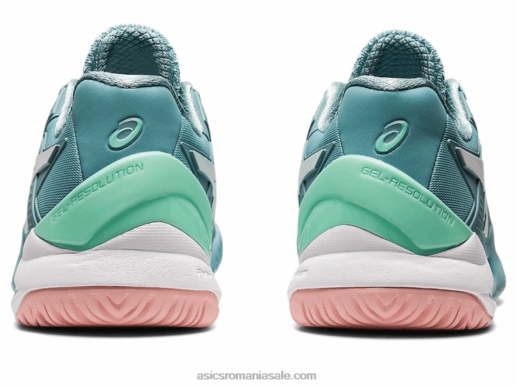 Asics fum albastru/alb rezoluție gel 8 ZF4642957