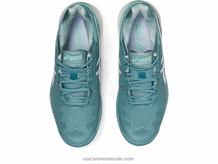 Asics fum albastru/alb rezoluție gel 8 ZF4642957