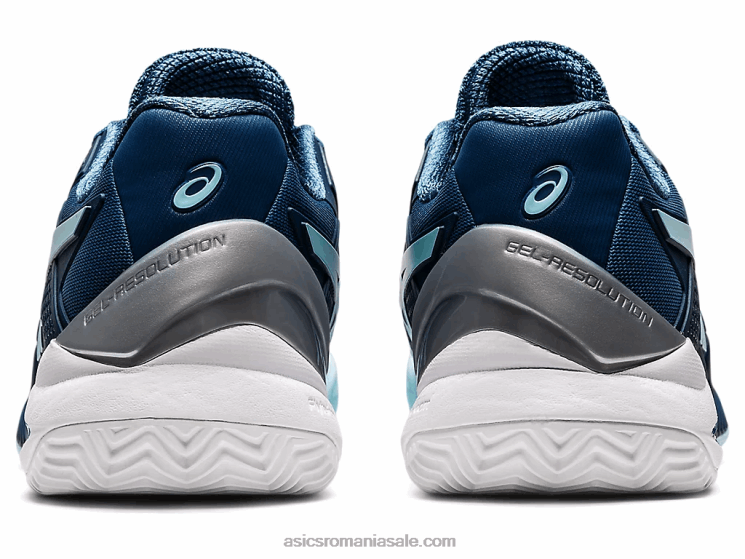 Asics indigo deschis/albastru clar gel-rezoluție 8 argilă ZF4643259