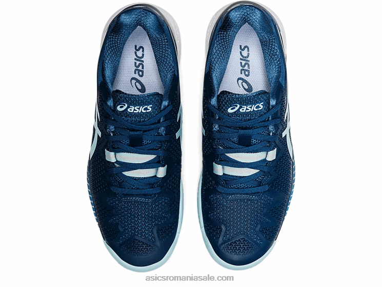 Asics indigo deschis/albastru clar gel-rezoluție 8 argilă ZF4643259