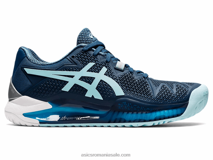 Asics indigo deschis/albastru clar gel-rezoluție 8 lățime ZF4643521