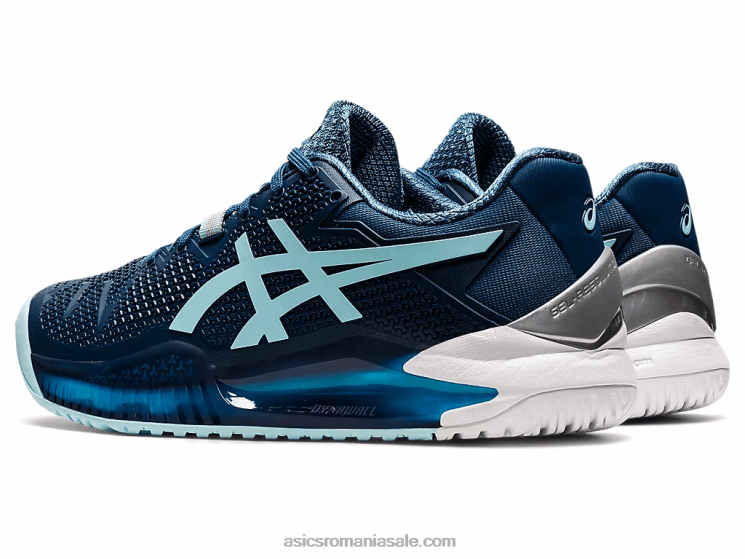 Asics indigo deschis/albastru clar gel-rezoluție 8 lățime ZF4643521