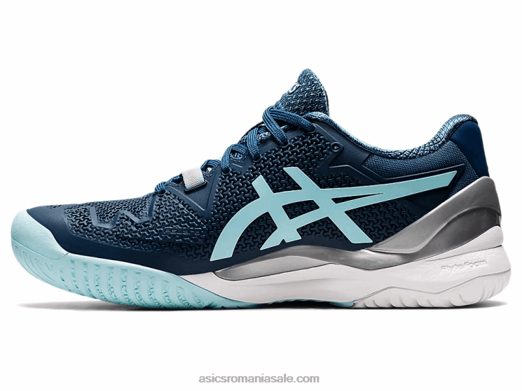 Asics indigo deschis/albastru clar gel-rezoluție 8 lățime ZF4643521