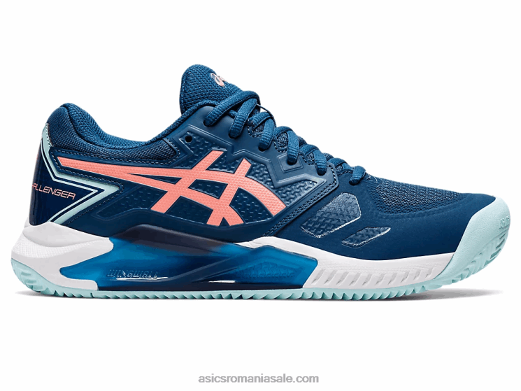 Asics indigo deschis/guava gel-challenger 13 argilă ZF4643605