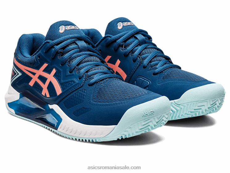 Asics indigo deschis/guava gel-challenger 13 argilă ZF4643605