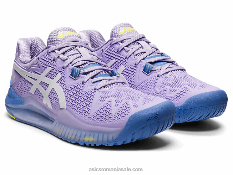 Asics murasaki/alb rezoluție gel 8 ZF4643260