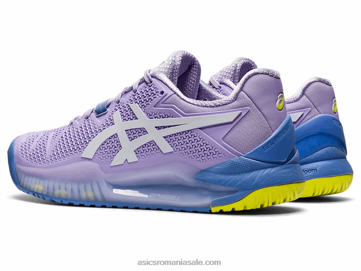 Asics murasaki/alb rezoluție gel 8 ZF4643260