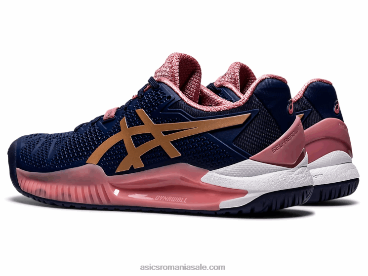 Asics palton/aur roz rezoluție gel 8 ZF4643894