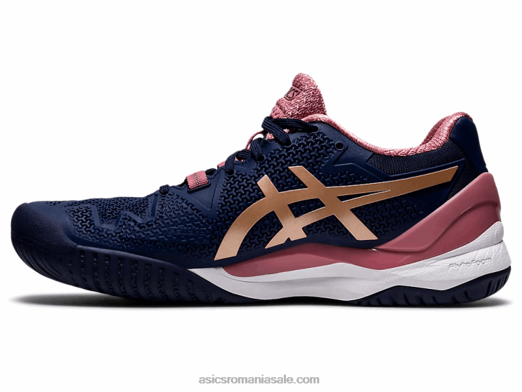 Asics palton/aur roz rezoluție gel 8 ZF4643894
