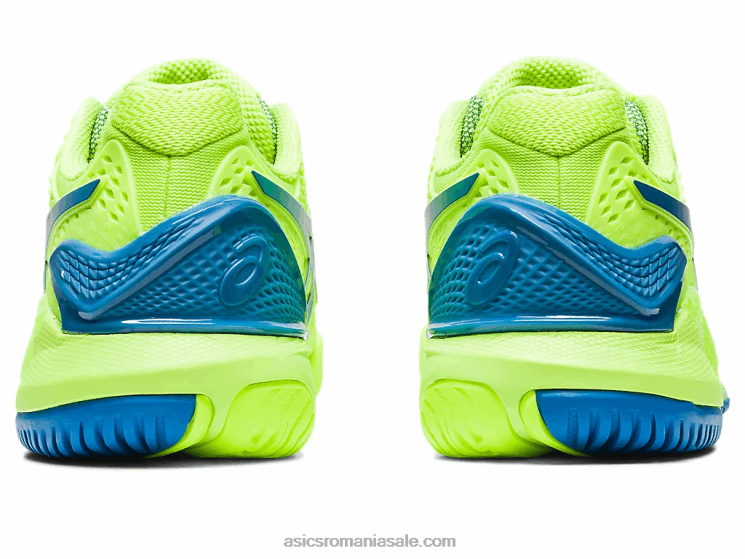 Asics pericol verde/albastru renăscut rezoluție gel 9 ZF4642170