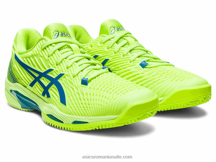 Asics pericol verde/albastru renăscut viteza solutiei ff 2 argila ZF4642179