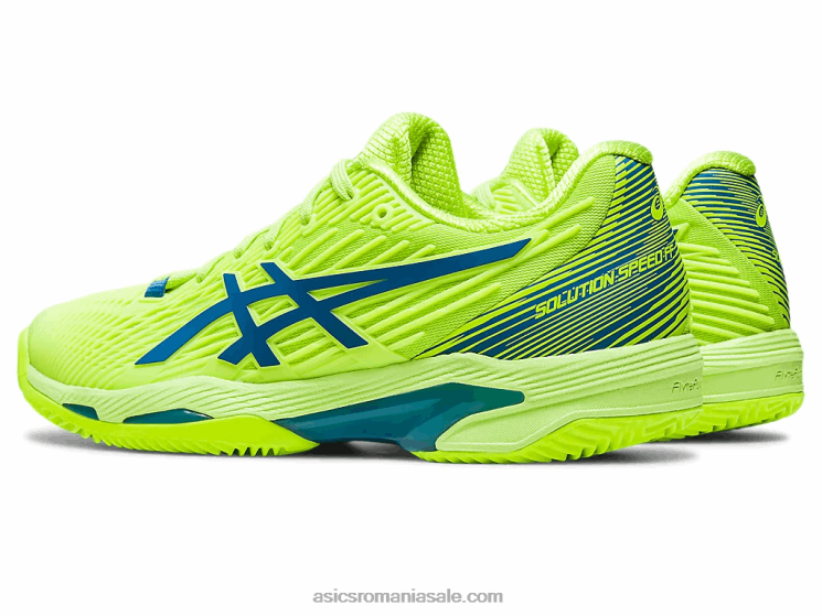 Asics pericol verde/albastru renăscut viteza solutiei ff 2 argila ZF4642179