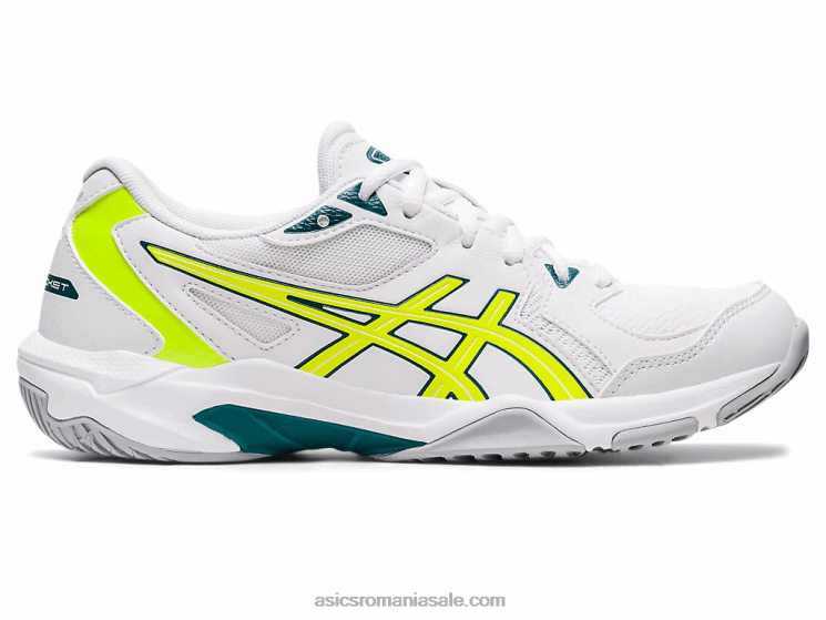 Asics alb/galben de siguranță gel-rachetă 10 ZF4642808