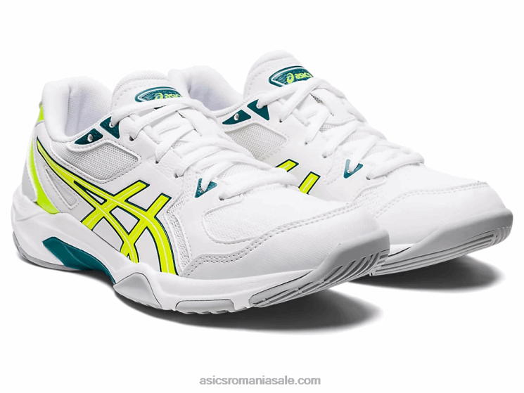 Asics alb/galben de siguranță gel-rachetă 10 ZF4642808