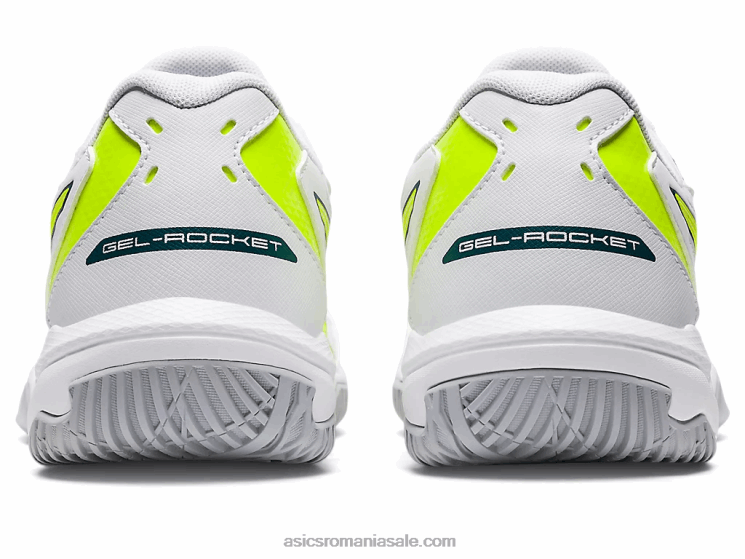Asics alb/galben de siguranță gel-rachetă 10 ZF4642808