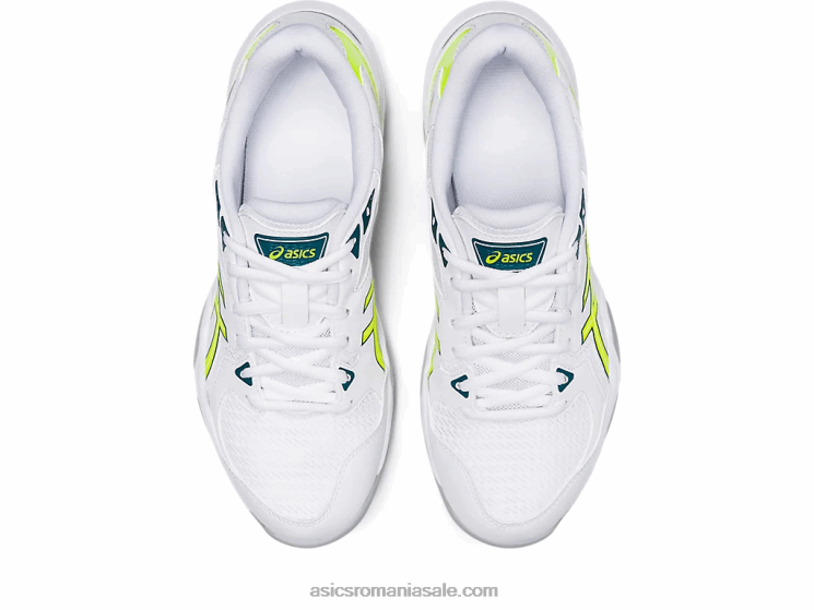 Asics alb/galben de siguranță gel-rachetă 10 ZF4642808
