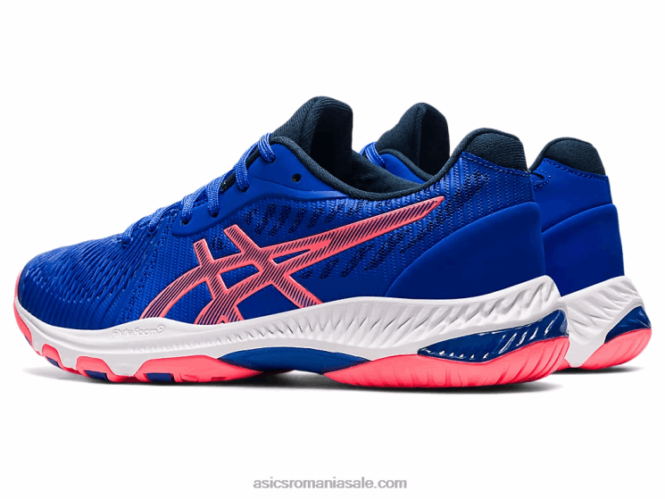 Asics albastru lapis lazuli/coral aprins netburner balistic ff 2 ZF4642356