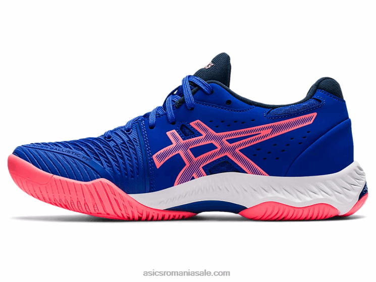 Asics albastru lapis lazuli/coral aprins netburner balistic ff 2 ZF4642356