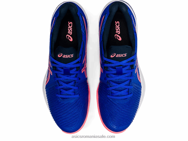 Asics albastru lapis lazuli/coral aprins netburner balistic ff 2 ZF4642356
