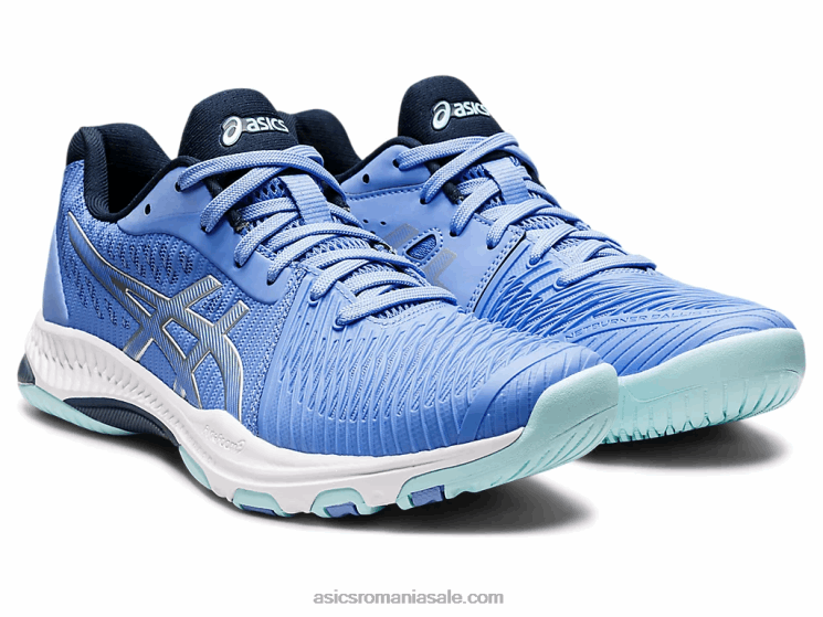 Asics albastru periwinkle/argintiu pur netburner balistic ff 2 ZF4643606