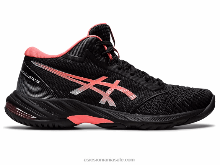 Asics negru/papaia netburner balistic ff mt 3 ZF4642549