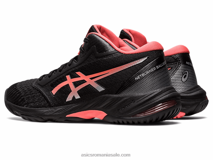 Asics negru/papaia netburner balistic ff mt 3 ZF4642549