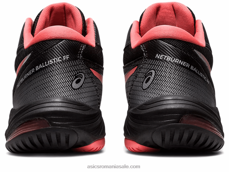 Asics negru/papaia netburner balistic ff mt 3 ZF4642549