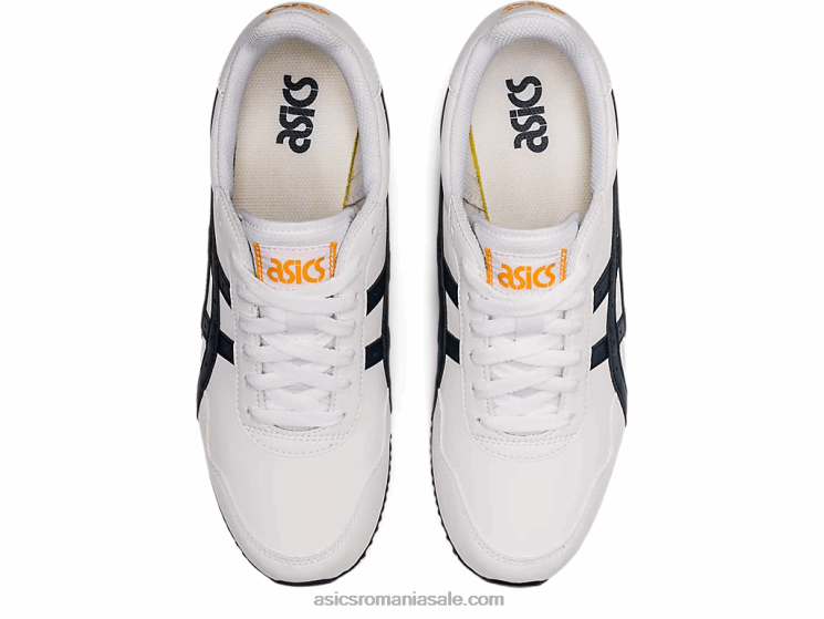 Asics alb/albastru francez alergător de tigru ZF464641