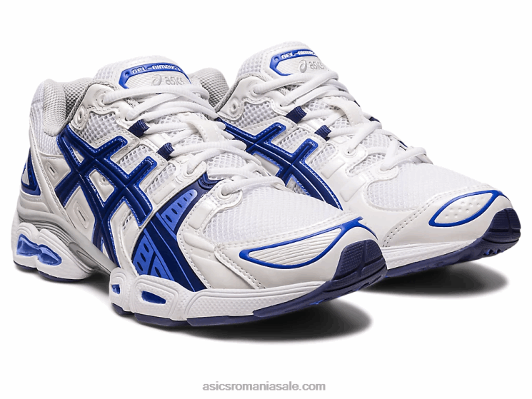 Asics alb/albastru indigo gel-nimbus 9 ZF464282