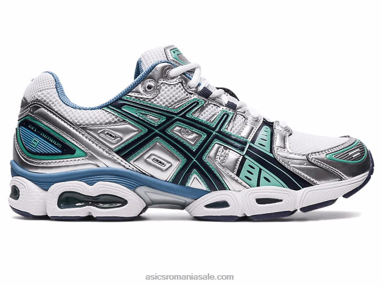 Asics alb/argint pur gel-nimbus 9 ZF464266