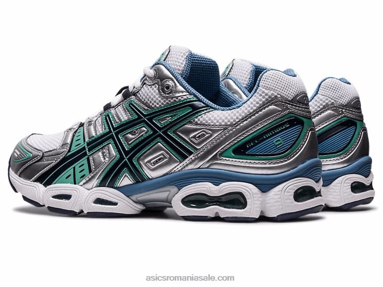 Asics alb/argint pur gel-nimbus 9 ZF464266