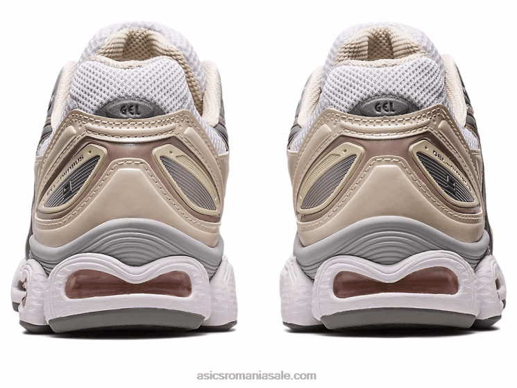 Asics alb/făină de ovăz gel-nimbus 9 ZF4642302