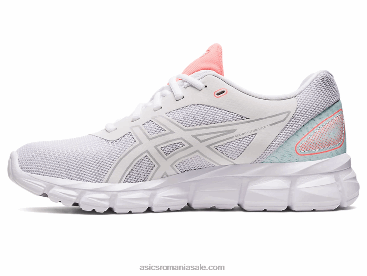 Asics alb/gri mijlociu gel-quantum lyte ii ZF4642344
