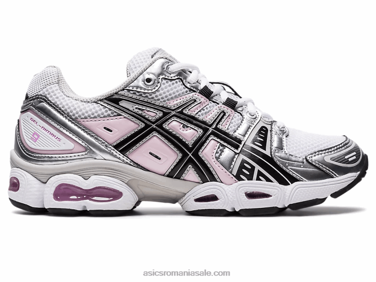 Asics alb negru gel-nimbus 9 ZF4642931