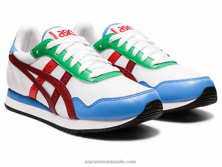 Asics alb/visiniu alergător de tigru ZF4643148