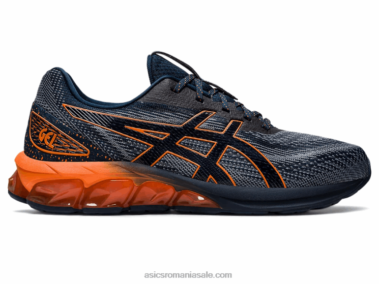 Asics albastru francez/portocaliu lavă gel-quantum 180 vii ZF464733