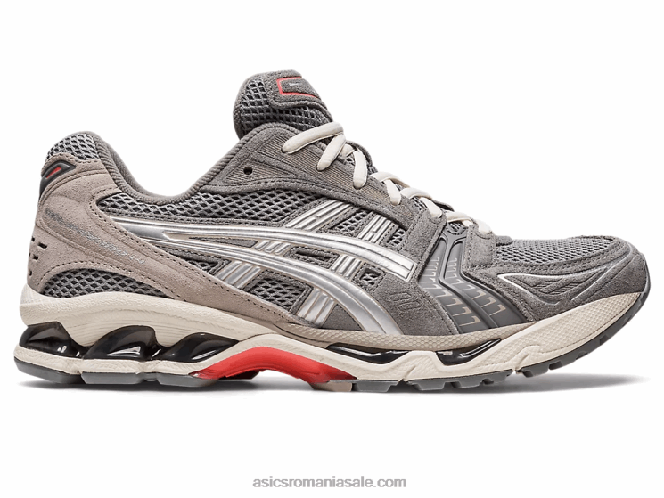 Asics argilă gri/argintiu pur gel-kayano 14 ZF464653