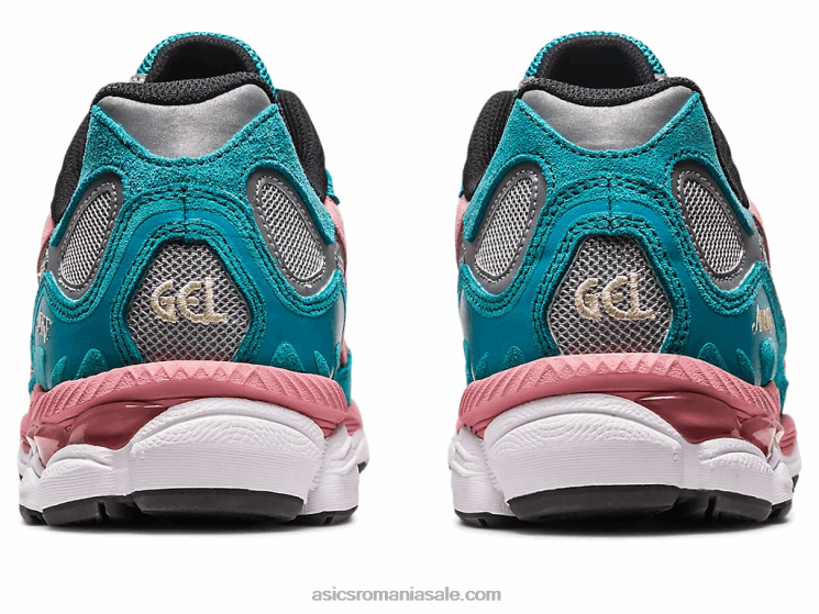 Asics argint pur/ardezie albastră verde treaz ny x gel-nyc ZF464308