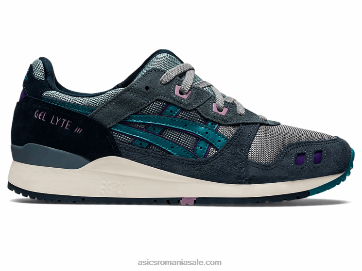 Asics asfalt/verde beril gel-lyte iii og ZF464745