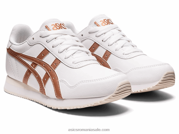 Asics aur alb/roz alergător de tigru ZF4643140