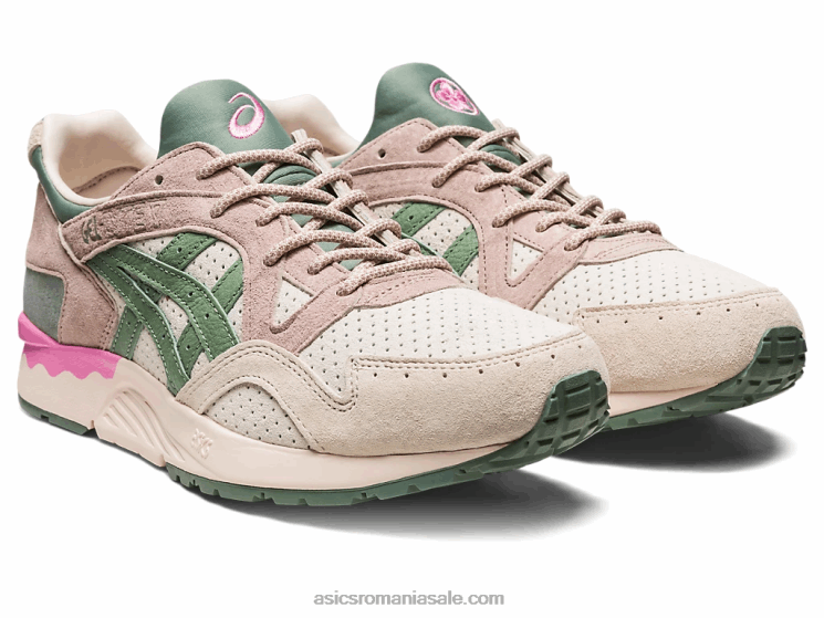 Asics crem/gri ardezie gel-lyte v primăvară în Japonia ZF46460