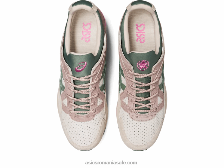 Asics crem/gri ardezie gel-lyte v primăvară în Japonia ZF46460