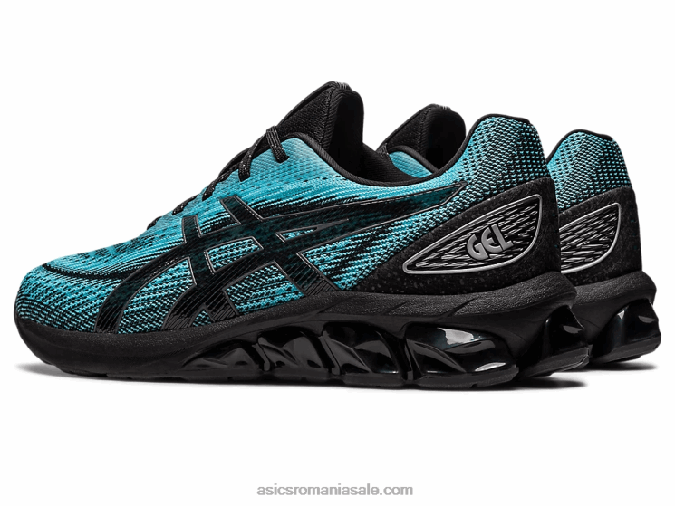 Asics cyan/negru strălucitor gel-quantum 180 vii ZF464132